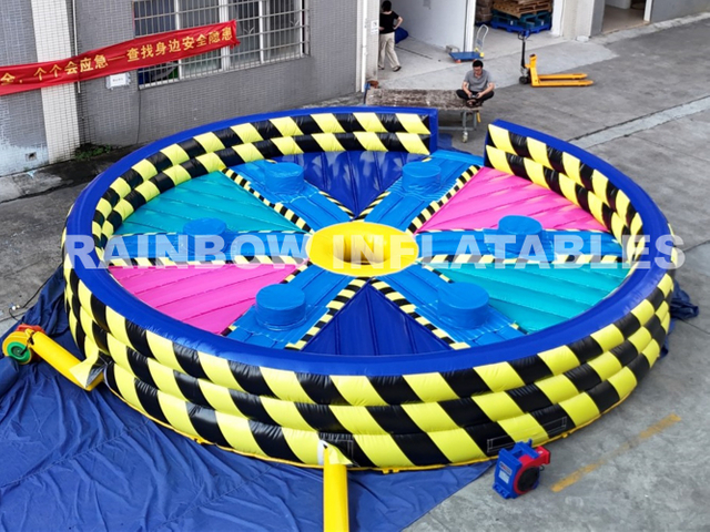 Inflatable Rodeo Bull Game Crazy Bull Game for Adults