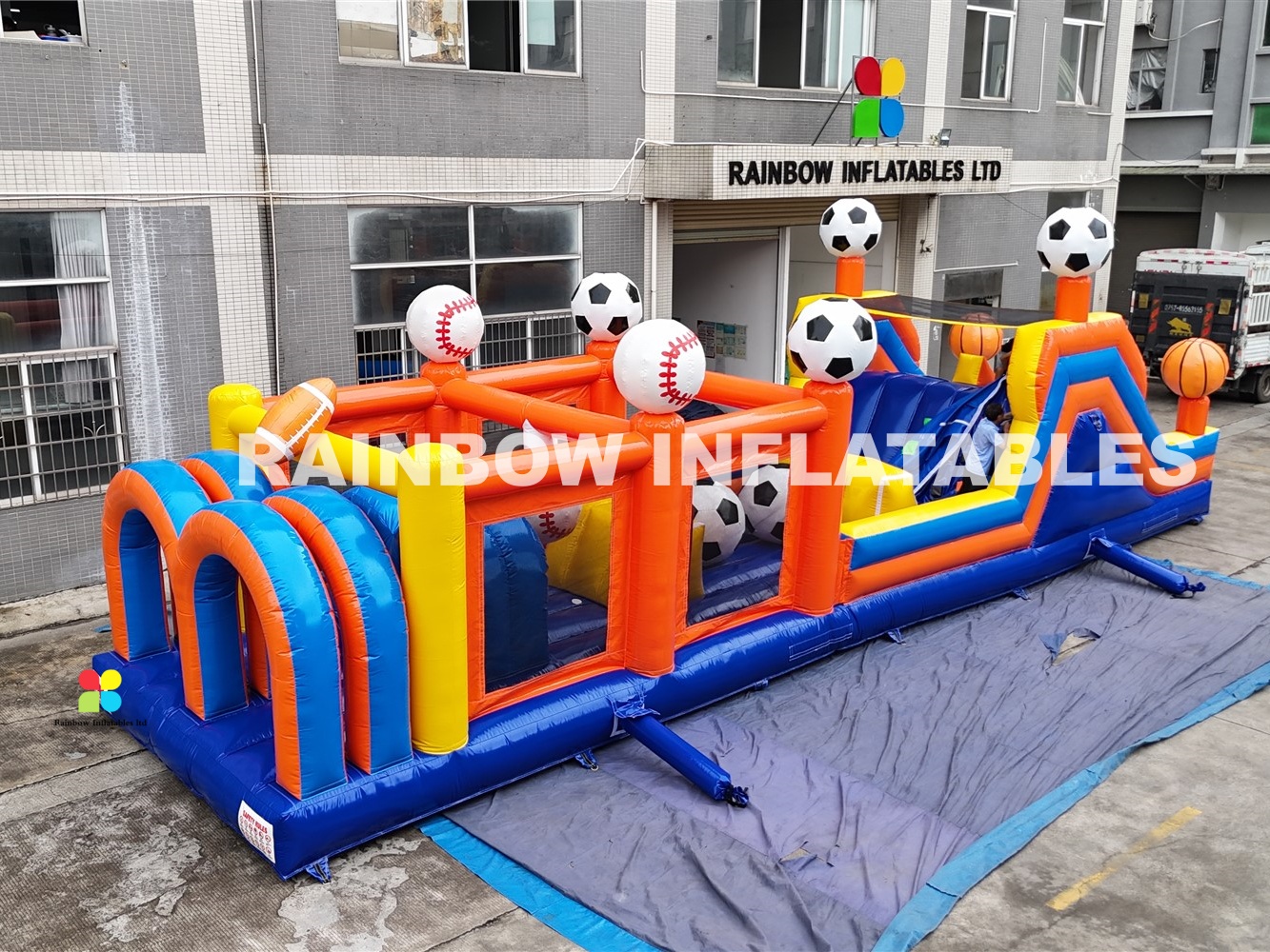 Inflatable High Quality Obstacle Course for sale 