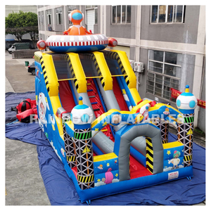 Inflatable Allien Slide