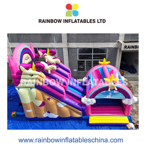 Inflatable Unicorn Slide