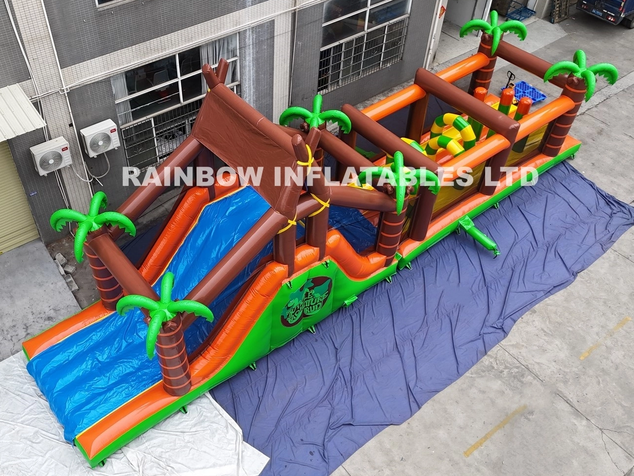 Jungle Obstacle Slide