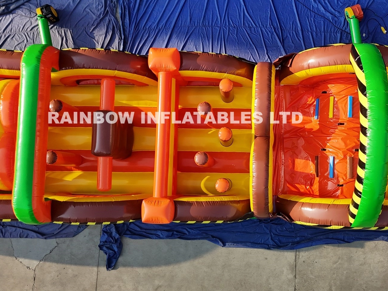 tactical inflatable obstacle