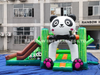 Panda Bear Inflatable Bouncy Castle with Slide