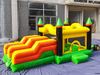 Inflatable Castle with Slide, Kids Bouncy Castle Jumping House