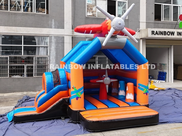 RB3317（6x4.8x5.4mH）Super Airplane Bounce House