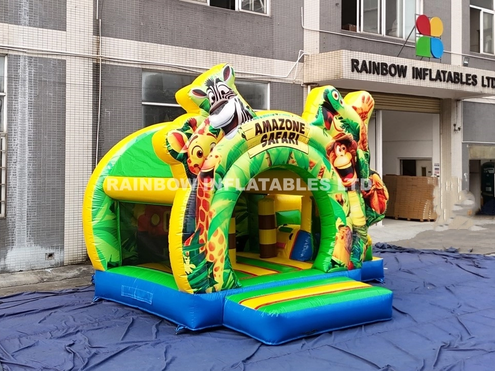 Amazon Safari Jungle Inflatable Bouncer for Kids
