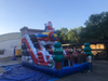 Best Selling Inflatable Santa Man Slide, Rocket Santa Man Inflatable Manufacturer