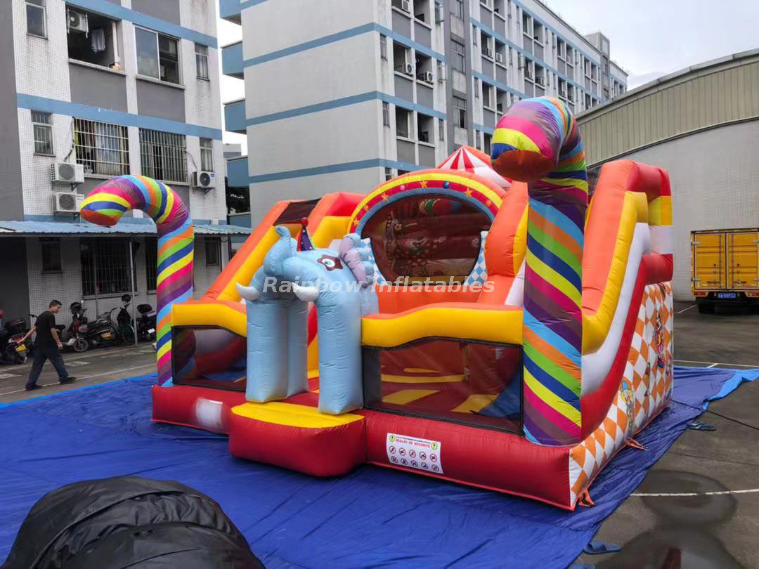 Carnival Inflatable Bounce Combo From Guangzhou Rainbow Inflatables 