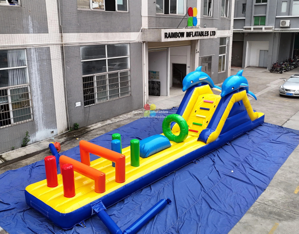 RB33109 Inflatable Dolphin Aquatracks for Pool