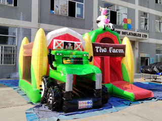 RB3316（5x5x4.4mH）Multiplay Boerderij Tractor Bouncer
