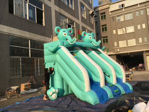RB8247 7x4x5.5m(2mh Plateform height) Inflatable slide