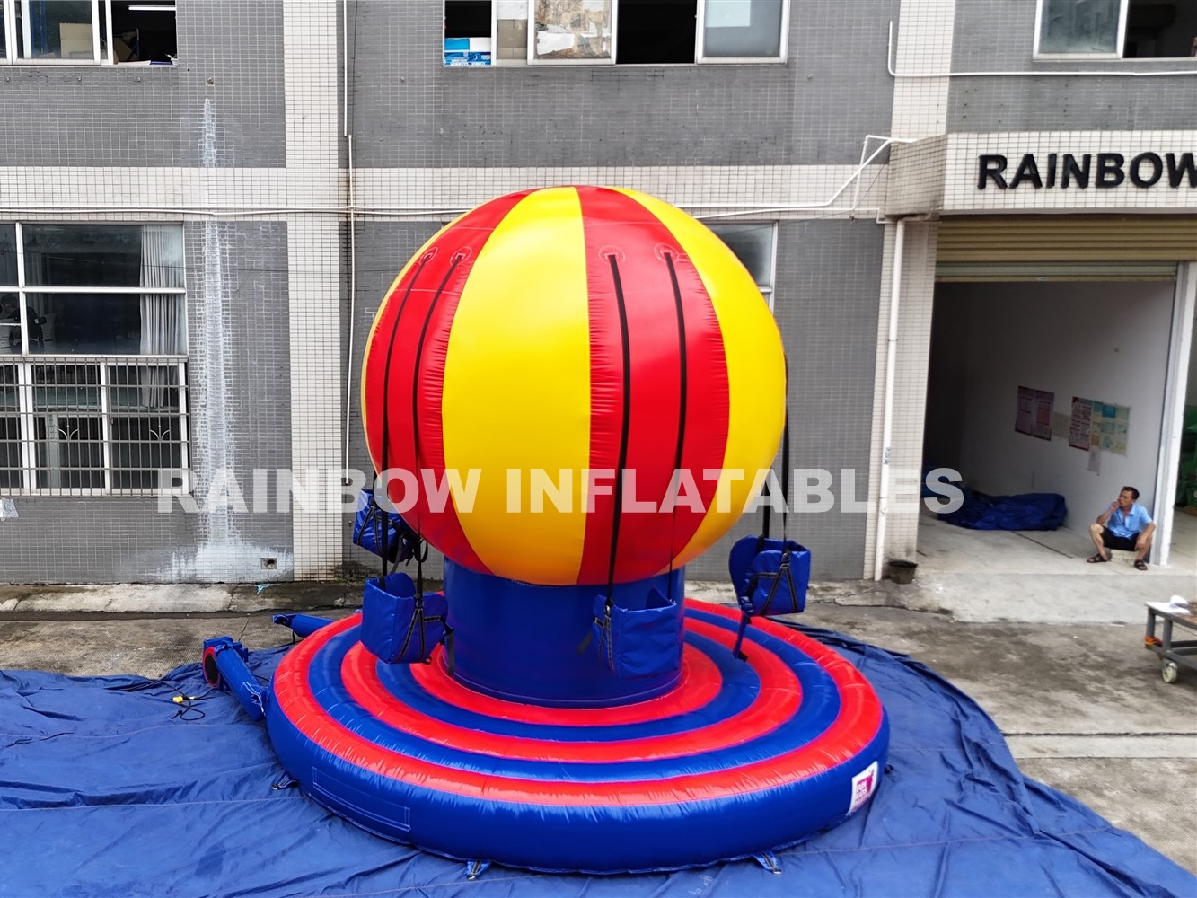 RB9344 inflatable carousel