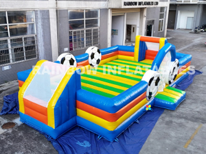 Inflatable Human Table Football Field/Pitch For Adult Outdoor Field
