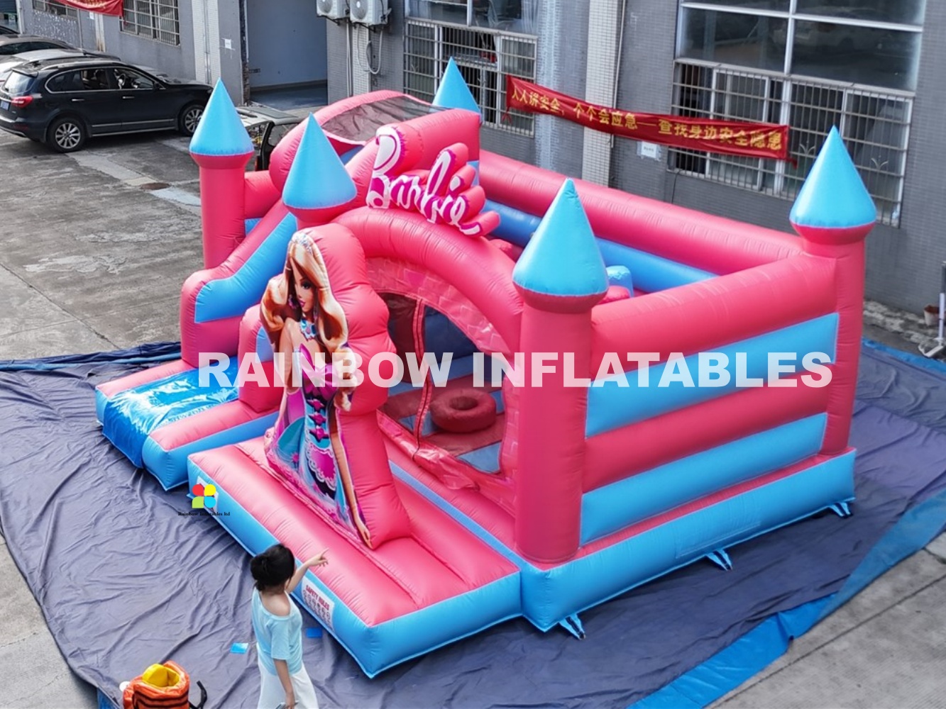  Inflatable Popular Pink Princess Combo