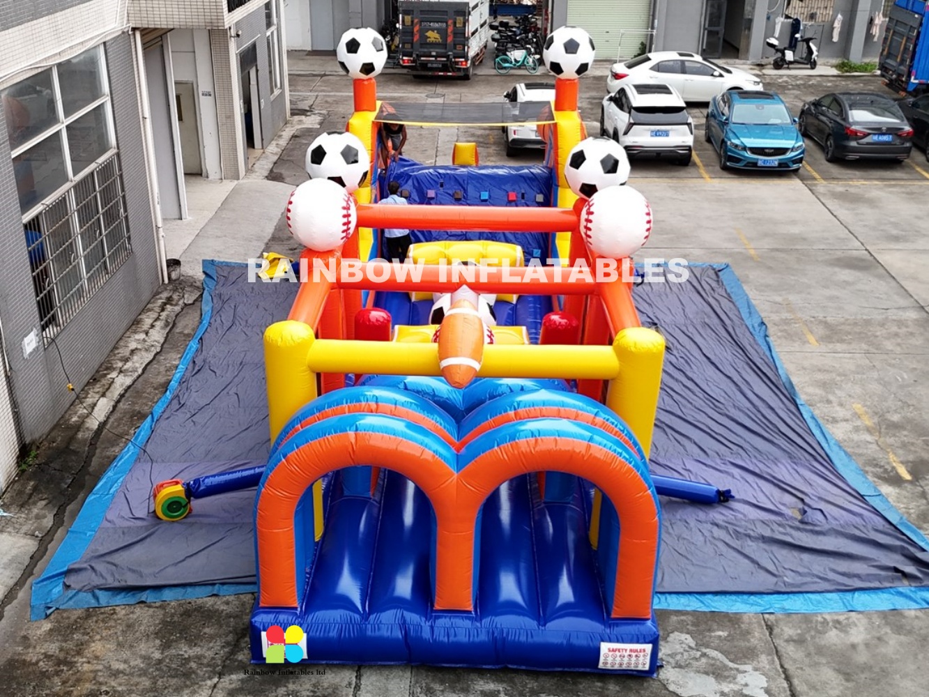 Inflatable High Quality Obstacle Course for sale 