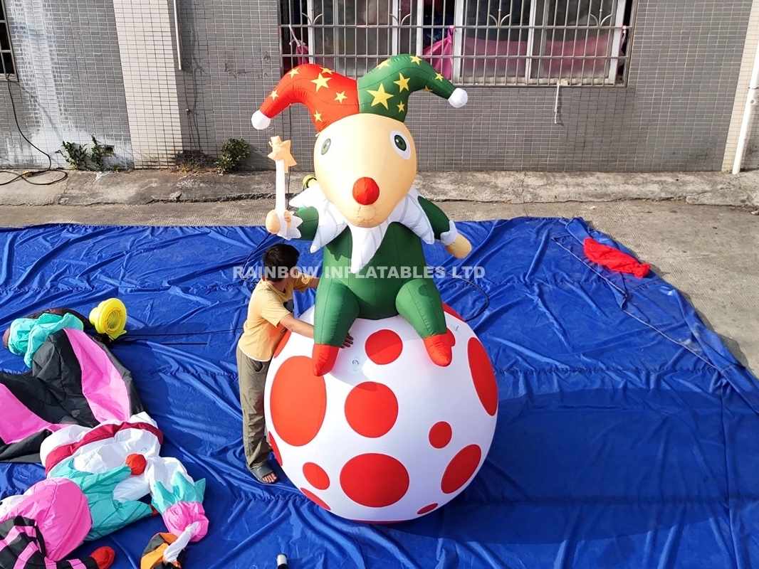 inflatable goat cartoon