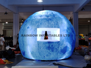 Inflatable Moon Tent with LED Lights