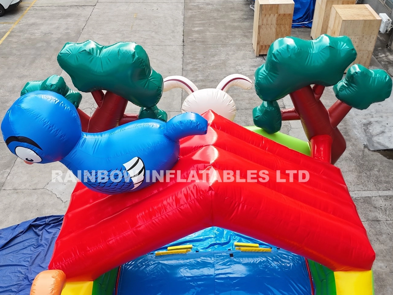 Inflatable Wild Jungle Obstacle
