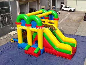 Inflatable Bouncy Castle with Slide