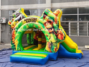 Amazon Safari Jungle Inflatable Bouncer for Kids