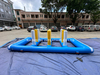 Inflatable smoke stacks water game module