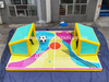 Inflatable soccer field
