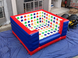Inflatable Twister Board Inflatable Twister Game for Church Event Family Reunion Team Building