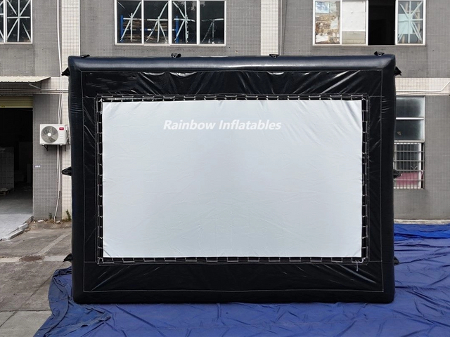 RB21034 (6X5） Rainbow Inflatable Advertising Movie Screen