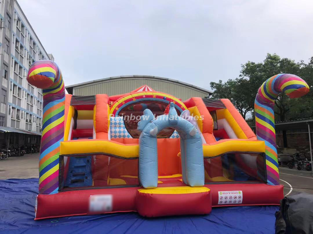 Carnival Inflatable Bounce Combo From Guangzhou Rainbow Inflatables 