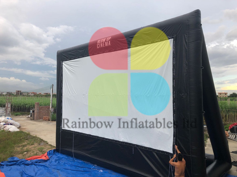 RB21034 Outdoor Inflatable Movie Screen Inflatable Projection Screen Inflatable Screen for Cinema Drive - in