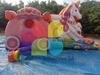 nimal Inflatable Unicorn Bouncer with Slide For Kids