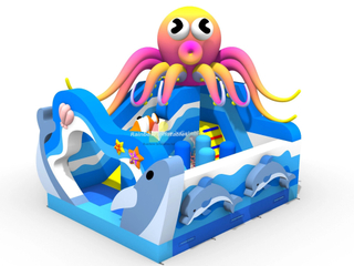 Inflatable Octopus Slide