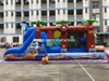 Inflatable Pirate Ship Bounce Obstacle-Rainbow Inflatables