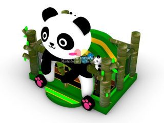 RB3332 Inflatable Panda Bounce House