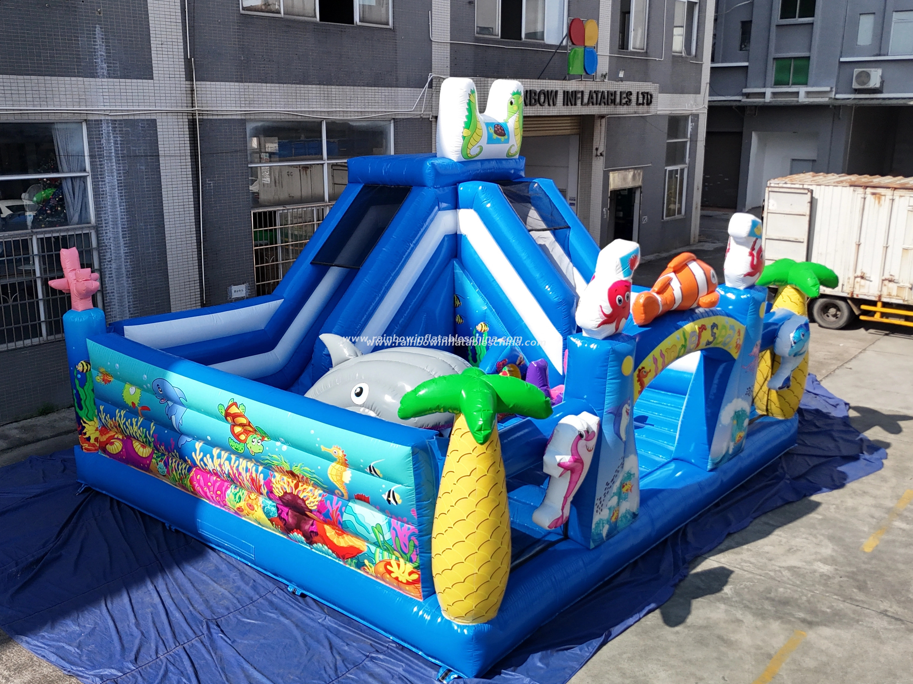  Kids Inflatable Undersea Playground Underwater Adventure-Guangzhou Rainbow Inflatables