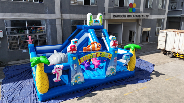  Kids Inflatable Undersea Playground Underwater Adventure-Guangzhou Rainbow Inflatables