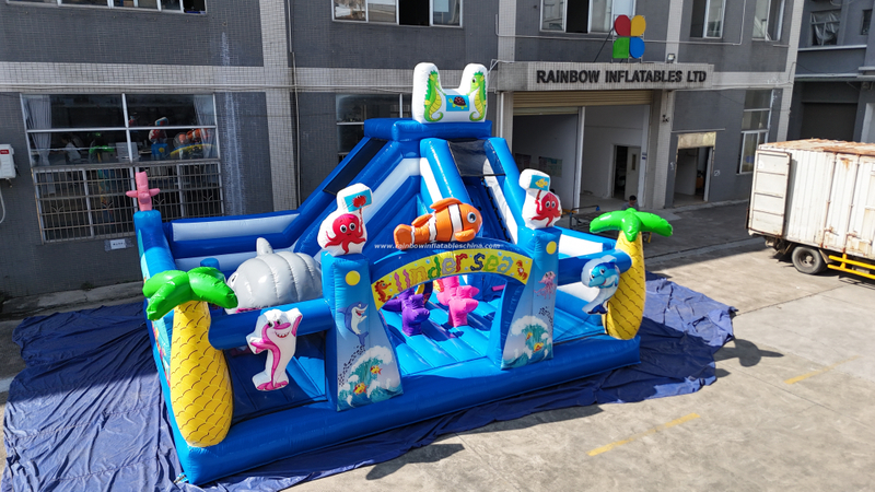  Kids Inflatable Undersea Playground Underwater Adventure-Guangzhou Rainbow Inflatables