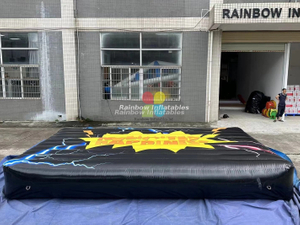 Rainbow Inflatable Tumbling Mat