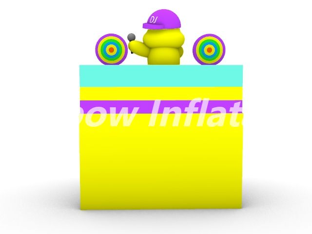 Inflatable Rubber duck slide