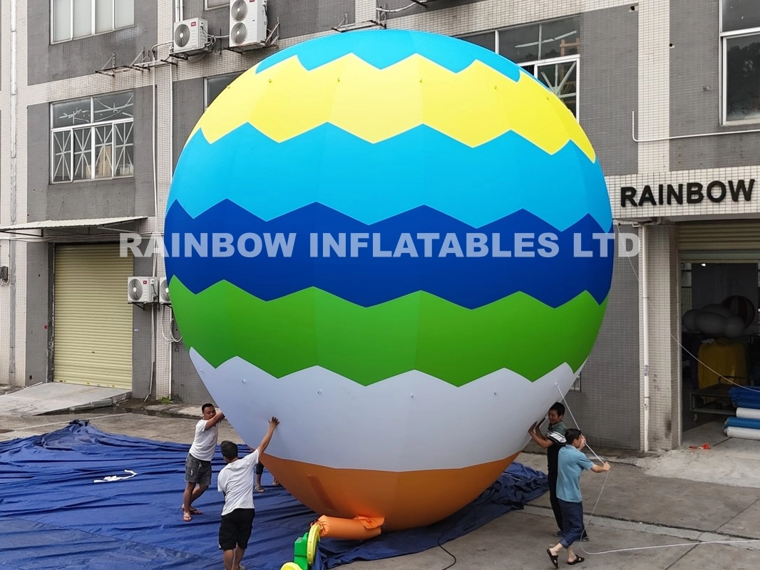 Custom Inflatable Light-Up Hot Air Balloon