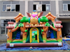 inflatable jungle animal slide