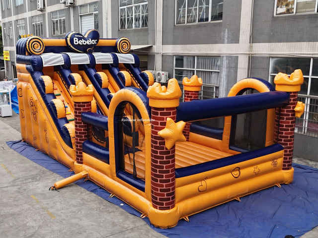 RB8310(12x6m）Inflatable Slide For Amusement Center Park