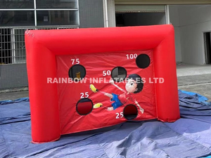 Inflatable Soccer Target Game for Backyard Party and Outdoor Fun