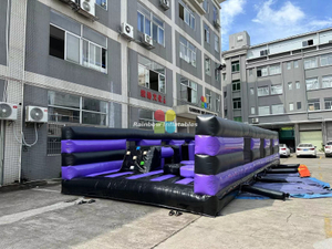 Inflatable purple obstacle toys 