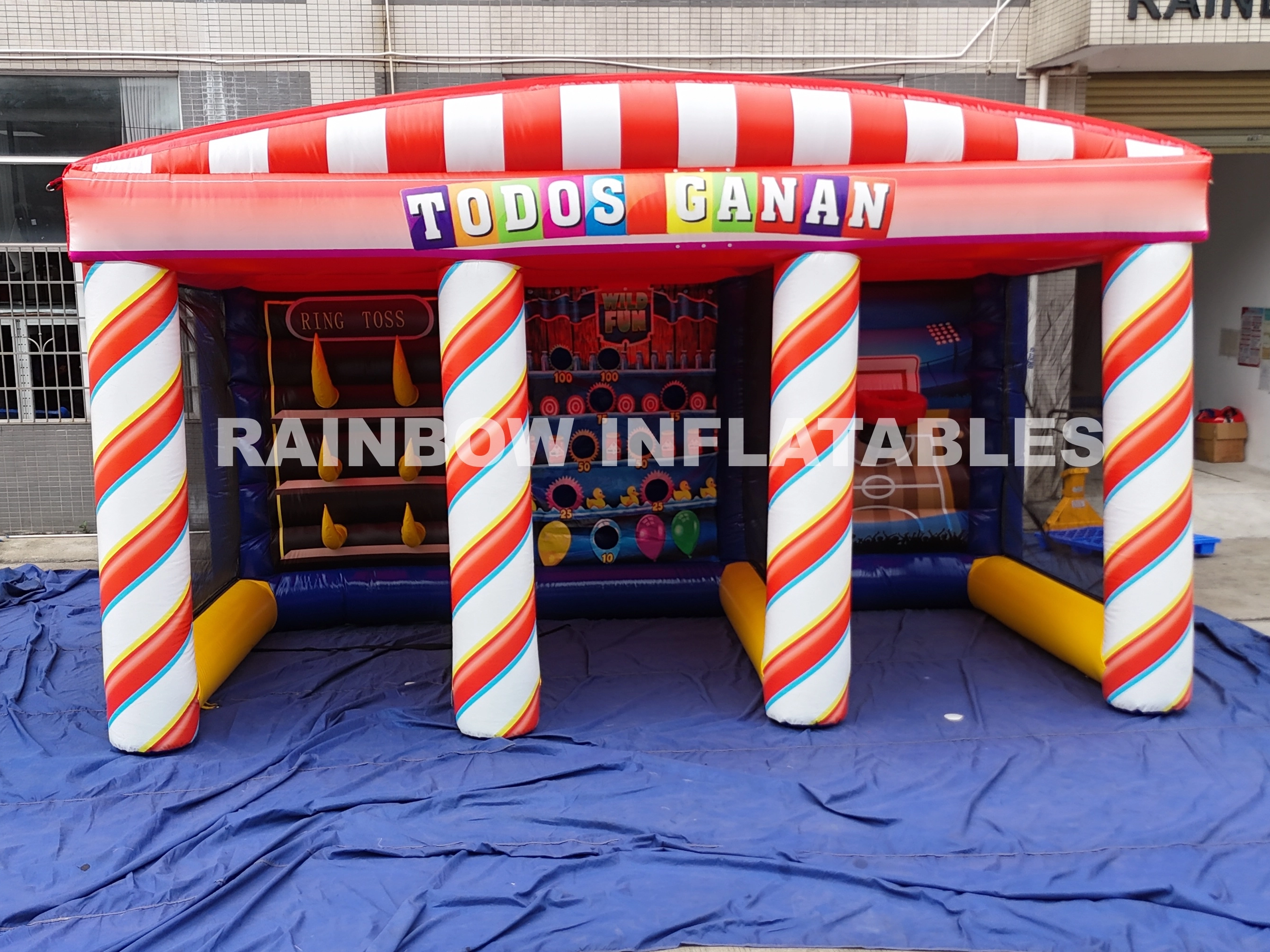 Backyard Carnival Inflatable Game, Unisex Commercial Use Sports Game