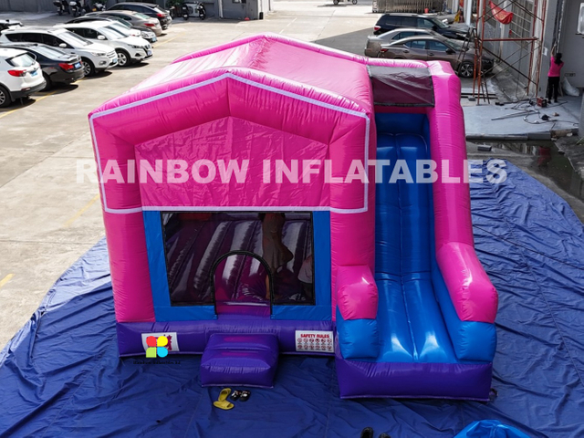  Hot Bounce House Bouncer Castle Inflatable with Slide 