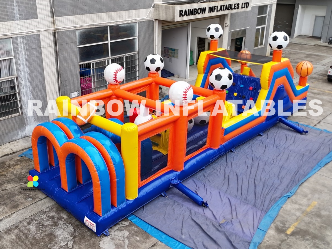 Inflatable High Quality Obstacle Course for sale 