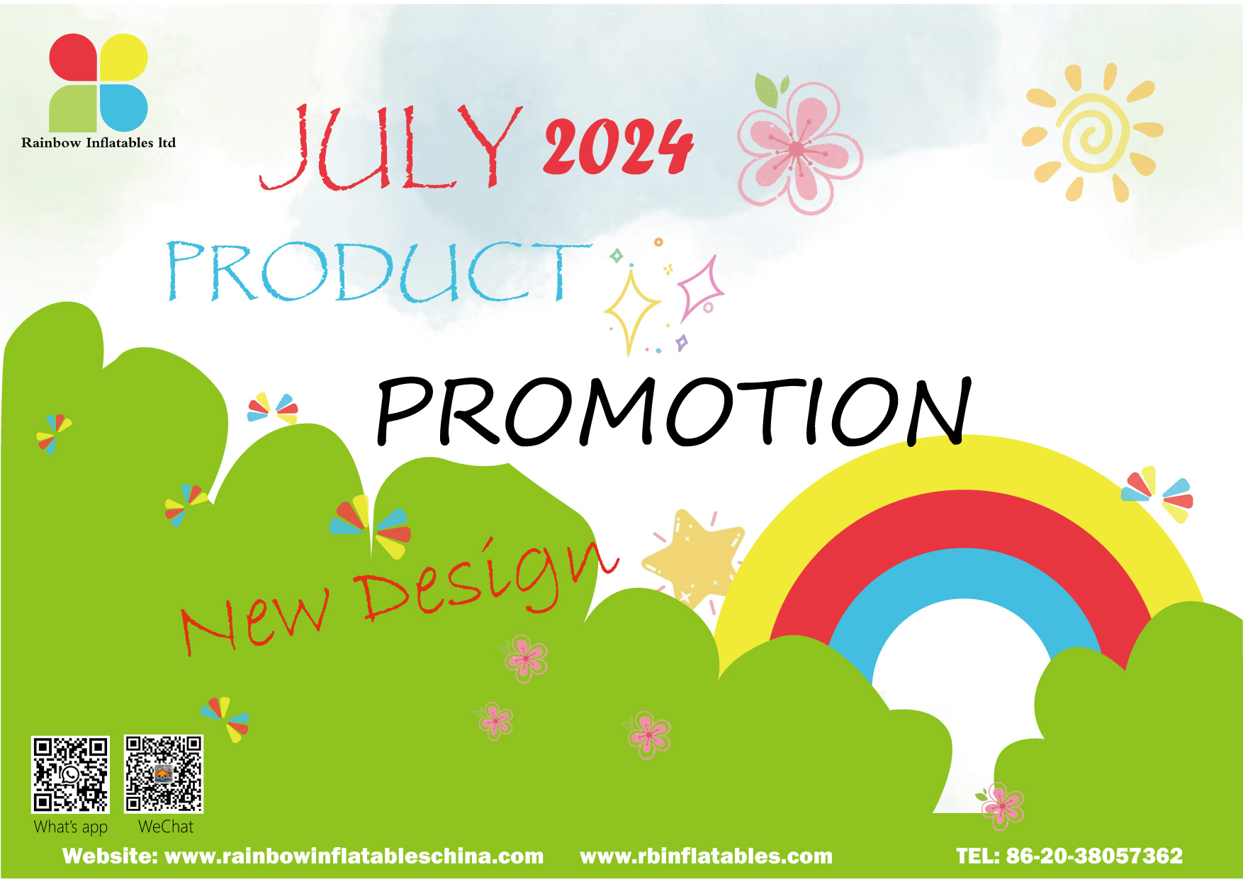 July Flyers-Rainbow