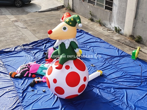 inflatable goat cartoon