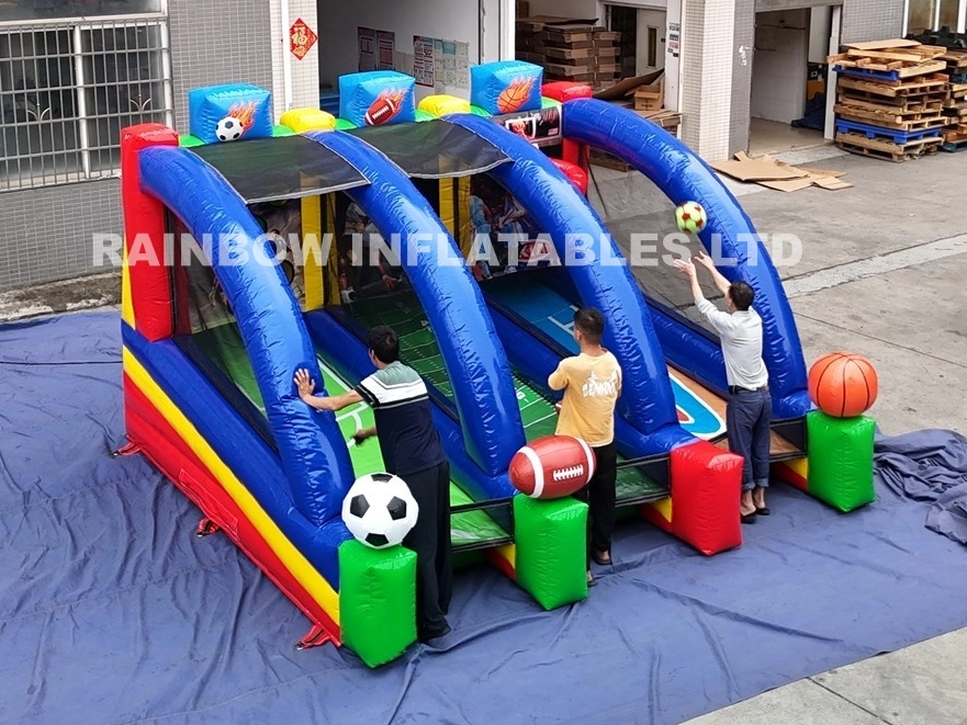 Giant 3-in-1 Inflatable Carnival Throwing Game
